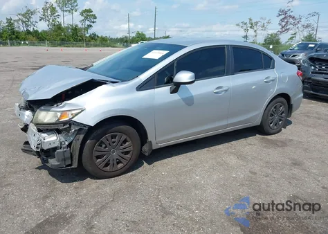 2013 Honda Civic Lx z USA, uszkodzony, nr VIN 19XFB2F53DE085903
